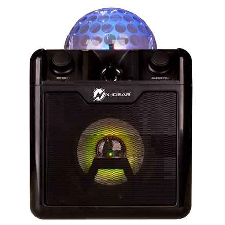 N-GEAR Block Disco Block 410/ 50W/ BT/ Disco LED/ 1x MIC/ černá