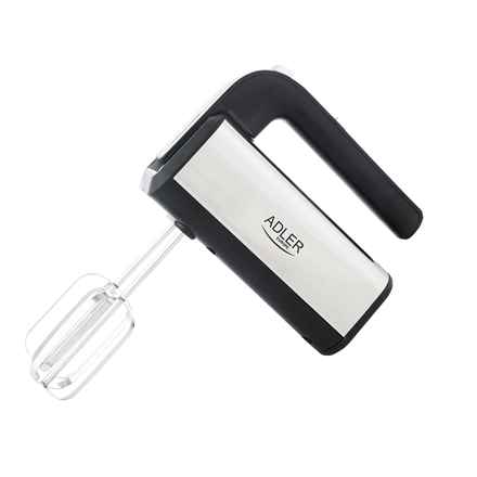 Adler | Batteur à main | AD 4225 | Batteur à main | 300 W | 5 vitesses | Mode turbo | Acier inoxydable