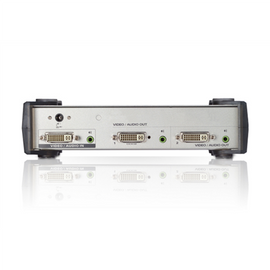 Rozdzielacz 2-port DVI/Audio Splitter