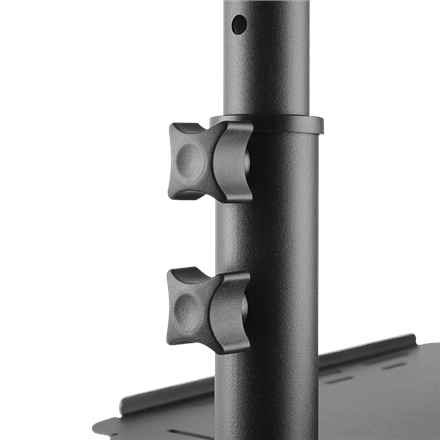 Chariot en acier pour projecteur/ordinateur portable