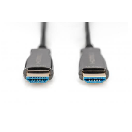 Kabel połączeniowy hybrydowy AOC HDMI 2.0 Premium HighSpeed 4K/60Hz UHD HDMI A/HDMI A M/M 10m Czarny