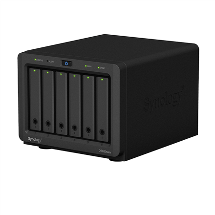 Synology DiskStation DS620SLIM NAS/storage server Desktop Intel® Celeron® J3355 2 GB DDR3L DiskStation Manager Black