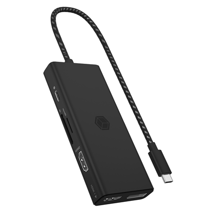 Stacja dokująca IB-DK4011-CPD 9in1,HDMI,DP,CR,TYPE-C