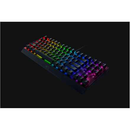 Razer | BlackWidow V3 Tenkeyless | Noir | Clavier de jeu | Filaire | Éclairage LED RVB | Cyrillique