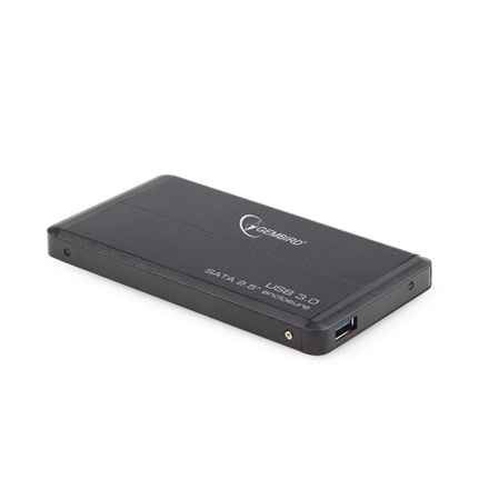 Boîtier de disque dur de stockage Gembird EE2-U3S-2 Boîtier de disque dur Noir 2,5"