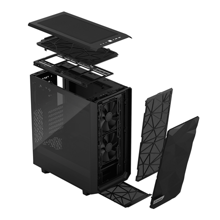 Obudowa meshify 2 compact noir tg teinte claire