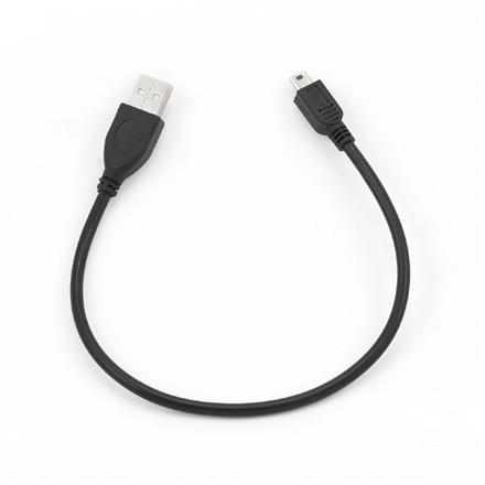 Câble Gembird USB mâle - MiniUSB mâle 0,3 m Noir