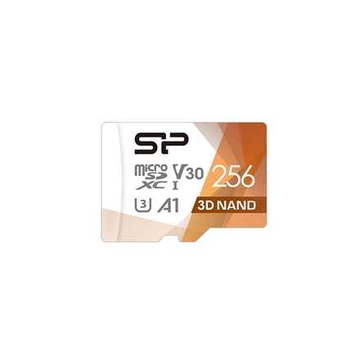 Carte mémoire SILICON POWER Superior Pro Micro SDXC 256 Go UHS-I U3 V30 + adaptateur