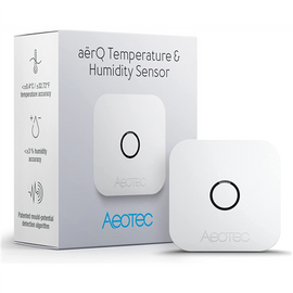 Aeotec aërQ Temperature & Humidity Sensor, Z-Wave Plus | AEOTEC | Temperature and Humidity Sensor | aërQ