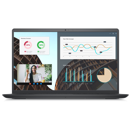 Dell  vostro 15 3530  noir  156 pouces  wva  full hd  1920 x 1080  antireflet  intel core i3  i3-1305u  8 go  ddr4  ssd 512 go  carte graphique intel uhd  windows 11 famille  802.11ac  langue du clavier : anglais  clavier rétroéclairé