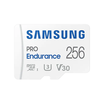 Samsung PRO Endurance microSD 256GB + Adapter