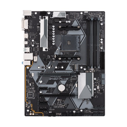 PLACA de BAZA Asus "PRIME B450-PLUS", skt AM4, ATX, AMD B450, 4 x DDR4, max. 64 GB, 6 x SATA, 1 x M.2, 7.1, "PRIME B450-PLUS"