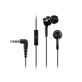 Panasonic | Canal type | RP-TCM115E-K | Wired | In-ear | Microphone | Black