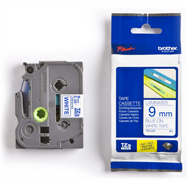 BROTHER P-Touch TZE-223 blue on white 9mm - 0