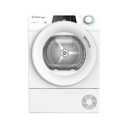 Candy | Sèche-linge | RO4 H7A2TEX-S | Classe énergétique A++ | Chargement frontal | 7 kg | Écran LCD | Profondeur 46,5 cm | Wi-Fi | Blanc