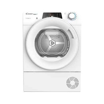 Candy | Sèche-linge | RO4 H7A2TEX-S | Classe énergétique A++ | Chargement frontal | 7 kg | Écran LCD | Profondeur 46,5 cm | Wi-Fi | Blanc