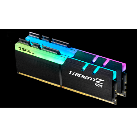 Module mémoire g.skill trident z rgb f4-3600c16d-16gtzrc 16 go 2 x 8 go ddr4 3600 mhz