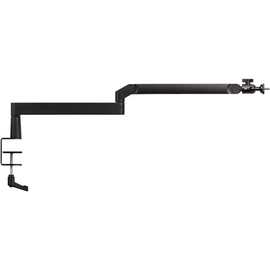 Elgato | Wave Mic Arm | 10AAN9901 | Upper Arm Desk Clearance (160 mm); Lower Arm Desk Clearance (70 mm); Horizontal Reach (740 mm); Vertical Rotation (90 ° up / 60 ° down (elbow); Desk Clamp expandable up to 60 mm | Low Profile - 0