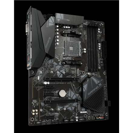 Mainboard|GIGABYTE|AMD B550|SAM4|ATX|Memory DDR4|Memory slots 4|3xPCI-Express 3.0 1x|1xPCI-Express 3.0 2x|1xPCI-Express 4.0 16x|2xM.2|1xDVI-D|1xHDMI|2xAudio-In|1xAudio-Out|2xUSB 2.0|4xUSB 3.2|1xPS/2|1xRJ45|B550GAMINGXV21.3