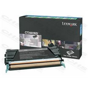 Toner magenta d'origine Lexmark, X748H3MG, pour X746|X748, 1K, (tampon vert 1,2 lei), « X748H3MG »