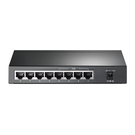 Switch|TP-LINK|8x10Base-T / 100Base-TX / 1000Base-T|TL-SG1008P