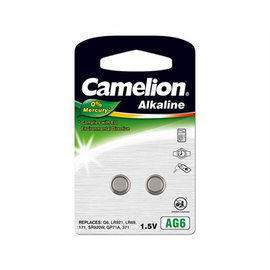 Baterijas Camelion AG6/ LR69/ LR921/ 371 2pcs