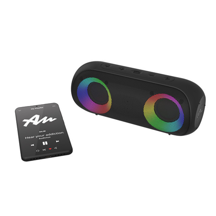 Enceinte bluetooth aurora 14 w rms rgb