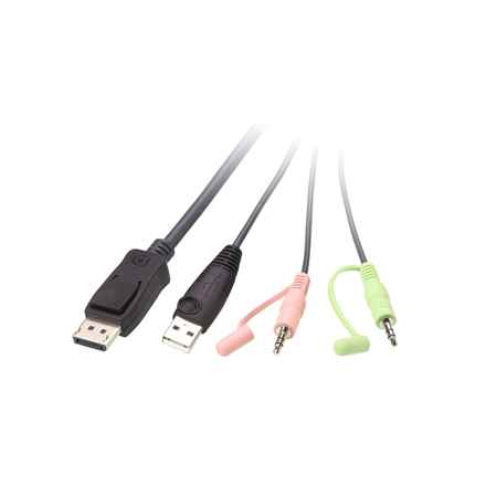 Aten | Câble USB DisplayPort avec sélecteur de port distant | CS22DP | Commutateur KVM 2 ports
