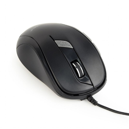 Souris Gembird MUS-6B-01 ambidextre USB Type-A optique 1600 DPI