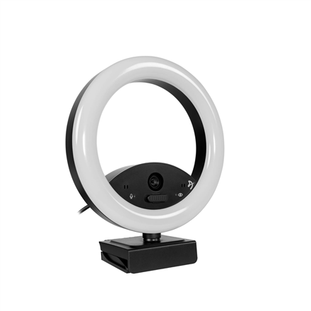 AROZZI webová kamera OCCHIO RL True Privacy/ Full HD/ světelný kruh/ USB/ autofocus/ mikrofon
