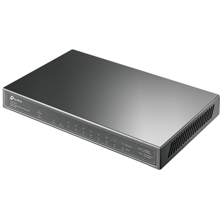 TP-LINK TL-SG1210P PoE+ Switch 8x 10/100/1000Mbps + 1x Gbit SFP + 1x Gbit Non-PoE RJ45 63W 802.3at/af (P)