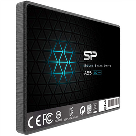 Silicon Power | Ace | A55 | 2000 GB | SSD form factor 2.5" | Solid-state drive interface SATA III | Read speed 500 MB/s | Write speed 450 MB/s