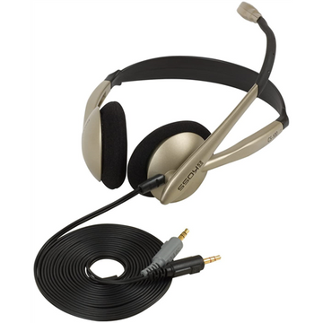 Koss | Headphones | CS100 | Wired | On-Ear | Microphone | Black/Gold - 0