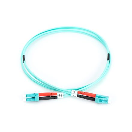 Patch cord światłowodowy FO LC-LC MM 50/125 OM3 duplex LSOH 3m