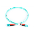 Patch cord światłowodowy FO LC-LC MM 50/125 OM3 duplex LSOH 3m-2