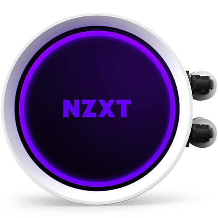 Ventilateurs RGB blancs NZXT Kraken X63 280 mm