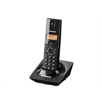 Téléphone DECT noir, KX-TG1711FXB, Panasonic « KX-TG1711FXB » (timbre vert 0,8 lei)
