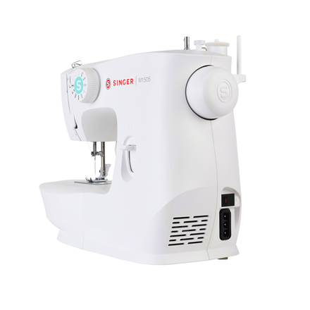 Singer | Sewing Machine | M1505 | Number of stitches 6 | Number of buttonholes 1 | White