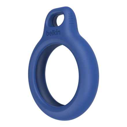 Belkin | Support sécurisé avec porte-clés pour AirTag | Bleu