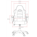 AROZZI herní židle ENZO Woven Fabric/ černá-9