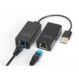 Rallonge digitus usb cat5/5e/6 utp stp ou sfp jusqu'à 50 m