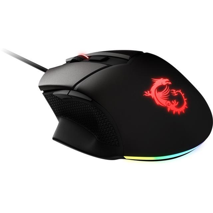 MSI herní myš CLUTCH GM20 ELITE/ 6.400 dpi/ RGB podsvícení/ 6 tlačítek/ USB