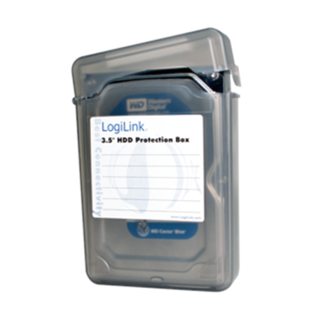 Pudełko ochronne do HDD 3.5 cala Czarne