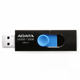 ADATA UV320 USB flash drive 32 GB USB Type-A 3.2 Gen 1 (3.1 Gen 1) Black, Blue - 0