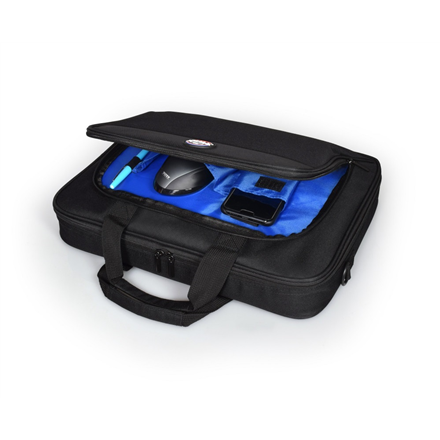 PORT DESIGNS | 105064 | HANOI II CLAMSHELL | Fits up to size 15.6 " | Messenger - Briefcase | Black | Shoulder strap