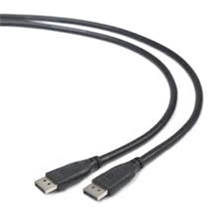 Kabelis Gembird DisplayPort Male - DisplayPort Male 1.8m Black
