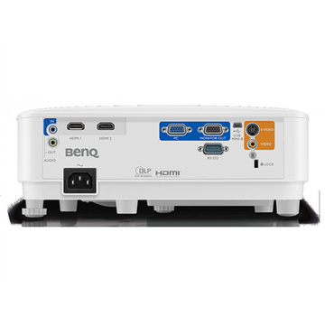 BenQ MW550 - DLP projector - portable - 3D - 3600 ANSI lumens - WXGA (1280 x 800) - 16:10 - 720p