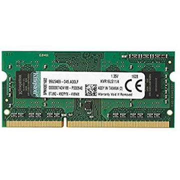 Kingston | 4 Go | DDR3 | 1600 MHz | Ordinateur portable | Numéro d'enregistrement | Numéro ECC