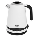 Adler | Kettle | AD 1295w | Electric | 2200 W | 1.7 L | Stainless steel | 360° rotational base | White-3