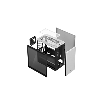 Deepcool | MACUBE 110 WH | White | mATX | ATX PS2 （Length less than 170mm)